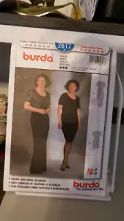 Burda Sewing Pattern 2617 - Vertical Paneled Dress - Plus Sz 18-28 - Uncut