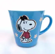 Peanuts Snoopy Joe Cool Blue Ceramic 8oz Coffee Tea Mug Cup Japan New