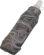 Travel Water Bottle | Compact Foldable Water Bottle Cup - Portable Reusable Soft Cups for Cycling Hiking Outdoors Traveling Camping Backpacking