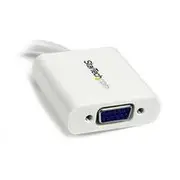 StarTech Mini DisplayPort to VGA Adapter, White - MDP2VGAW