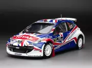 SUNSTAR 1:18 PEUGEOT 207 #6 MEEKLE/NAGLE 3RD RALLY OF SCOTLAND 2010 2006 - 5439