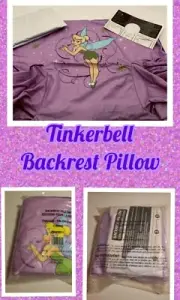New Tinkerbell Backrest Pillow Free Pump Included