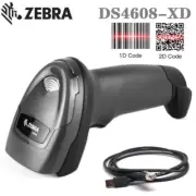 Zebra DS4608-XD40007VZCN Area-imaging 1D/2D Handheld Barcode Scanner w USB Cable
