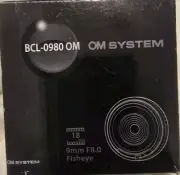 OM SYSTEM OLYMPUS M.Zuiko 9mm F8.0 Fisheye Body Cap Lens BCL-0980 for Micro F...