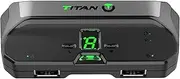 Hipshotdot Titan Two Device. Advanced Crossover Gaming Adapter and Converter for PS5 5 PS4 PS3 Xbox One 360 Nintendo Switch. Controller Emulator, Programmable Scripts, Macros, Mods, Remapping, Keyboard, Mouse., 2508:0032-02