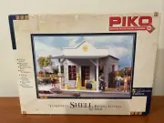 Piko Model Builders Shell Filling Station No. 62241, Complete New In Box