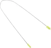HEALEEP Double Head Fish Tank Cleaning Brush Multi Functional Hose Brush Tool with Wire Spring and Head for Aquarium and Sink Cleaning