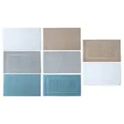 Quick Drying Absorbent Luxury Bath Mat Soft Cotton For Hotel SPA Shower