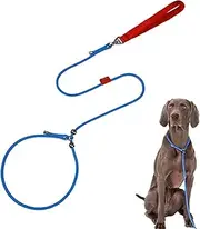 Dog Leads for Small Dogs - 59in Escape-Proof Medium Dog Neck Slip Harness,360-degree Anti-Knot Rotation Escape-Proof Dog Harness Double Limit Design