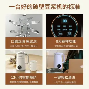 豆漿機 110v德國OSTMARS豆漿機大容量家用全自動迷你多功能新款破壁機