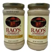 2-Pack of Rao's Homemade Alfredo Sauce - 15 OZ (30 OZ Total), EXP 10/2025