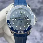OMG 海馬系列210.32.42.20.06.001 夯款 灰色水波紋錶盤 機械錶