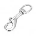 (101mm)316 Stainless Steel Hook Eye Clasp Snap Hook For Straps Bags TA