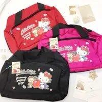 在飛比找樂天市場購物網優惠-兩用旅行袋 附背帶-HELLO KITTY 三麗鷗 Sanr