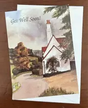 Get Well Soon Greeting Card + Envelope
