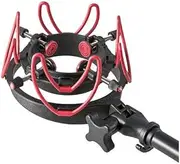 Rycote 044903 InVision Universal Microphone Shock Mount for Large Mic, Black