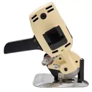 4.3" Cloth Cutter Cutting Machine Rotary Blade 100mm FabricLeather Scissors 110V