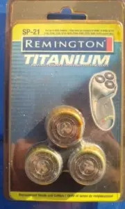 New Remington SP-21 Titanium Microflex Ultra Replacement Heads Cutters READ