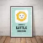 Nursery Decor Little Sunshine Nursery Prints Scandi Print Nursery Nordic