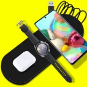 High Efficiency 3in1 Wireless Excellent Charger Pad F AT&T LG V35 ThinQ V350AWM
