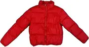 [Qolkmuiy-GJ] Womens Thickened Stand Collar Down Coat Mock Neck Solid Color Zip Up Jacket Wwinter Arm Zippers Short Outwear
