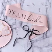 Future Mrs 'Team Bride' Hen Party Sashes 6pk
