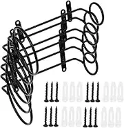 Pack Iron Wine Racks Wall-mounted Bottle Storage Metal Wine Bottle Rack