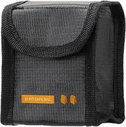 Battery Bag Fireproof - Lithium Flame Retardant Holder,Fireproof Battery Guard High Temperature Resistant for Charging