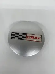 Cray Wheels Silver Custom Wheel Center Cap # D666