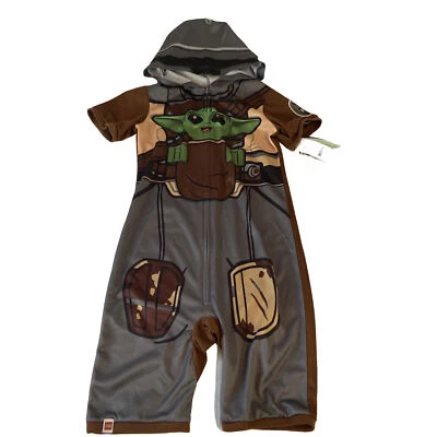Lego Star Wars Hoodie Pajamas Grogu - Mandolorian Sz Xs 4-5