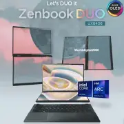 2024 ASUS Zenbook DUO UX8406 Intel U 7-155H AI 14" Touch OLED FHD+ 60HZ 16G 1TB
