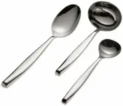 New Yamazaki Tantalyn 3 pc Completer set Boxed Gravy, Tablespoon, Sugar
