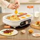 3in1 Sandwich Egg Burger Maker 4 Cup Fried Egg Pancake Pan Breakfast Maker AU
