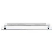 Brunswick Cabinet Pull With Backplate Polished Chrome Ctc256Mm
