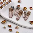 Nail Accessories for Beautiful Nails Natural or Artificial Rhinestones Autumn