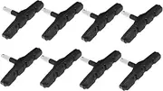 Bike Brake Blocks 10 Pack Wear Resistant Noise Reduction Long Lasting for Bicycles