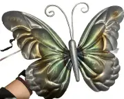 Metal butterfly wall decor