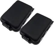 2Pcs Fishing Tackle Organizer Box Portable Fishing Lure Container for Outdoor Use