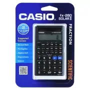 Casio FX 260 SOLAR II Black Scientific Calculator