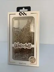 Casemate shake it up Gold Waterfall 10 Ft Drop Protection Case for iPhone XS Max