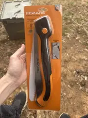 Fiskars Folding Pruning Saw Power Tooth 10" Blade Hand Saw 9047 Open Box