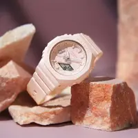 在飛比找momo購物網優惠-【CASIO 卡西歐】G-SHOCK 女錶 八角農家橡樹 簡