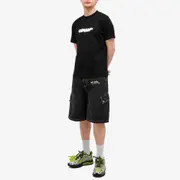 Off-White Off Denim Safari Cargo Shorts