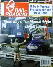 N.O.S. 'O' Gauge Rail-Roading Run 212 January 2006