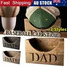 Wooden Hat Holder Baseball Hat Holder Father's Hat Storage Rack The Best Gifts~