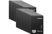 Spirax P560 Pocket Notebook Spiral Bound Top Opening 96 Page 112x77mm Black 40 Pack
