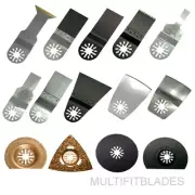 14pc Oscillating Multi Tool Variety Saw Blade Set- older Fein Multimaster models
