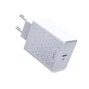 18W PD QC3.0 Quick Charging Type C Charger EU Plug Adapter For Xiaomi Mi9 MacBook HUAWEI Mate 30 Pro G Note10+ 5G Pocophone F1 WHITE COLOR