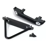 FLYXM Front Bumper For Axial 1:24 RC Crawler SCX24 90081 AXI00001/2/4 Car Black