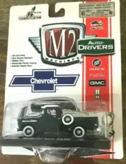M2 Machines Auto Drivers - 1958 Chevy Apache Stepside -1:64- Green
